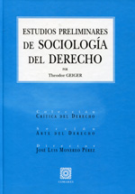 Estudios preliminares de sociología del Derecho. 9788484444169