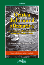 Crítica de la moral afirmativa. 9788497848657