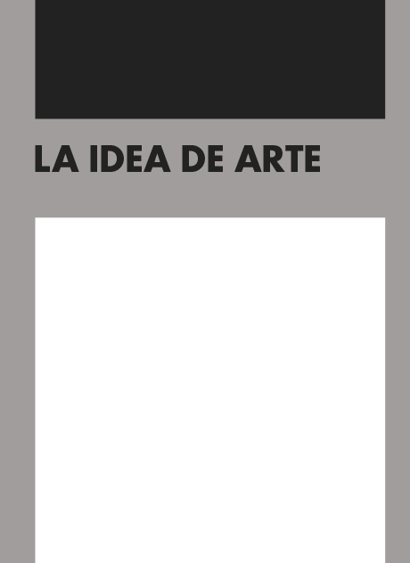 La idea de arte. 9788494196928