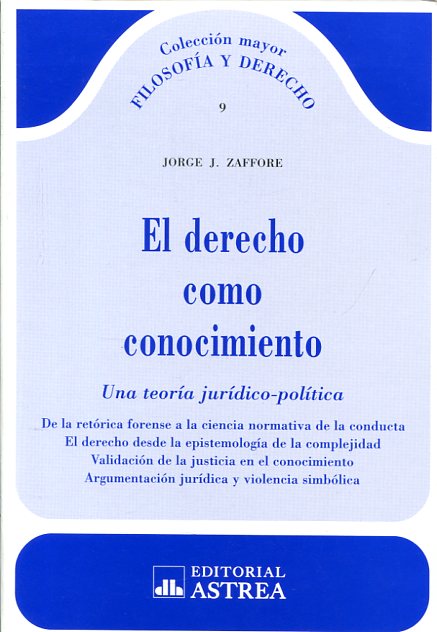 El Derecho como conocimiento