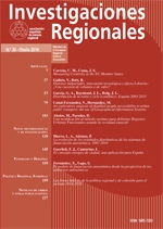 Revista Investigaciones Regionales, Nº 30, año 2014. 100964059