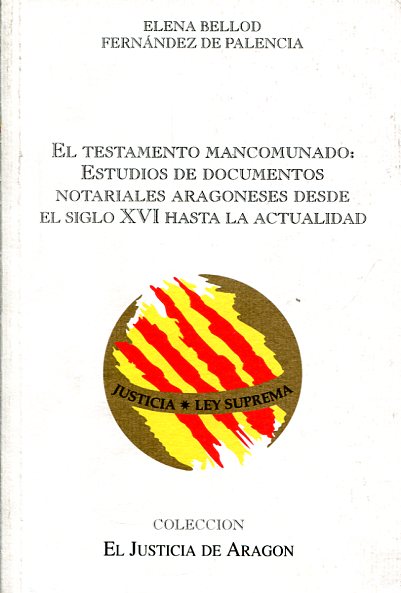 El testamento mancomunado. 9788480400183