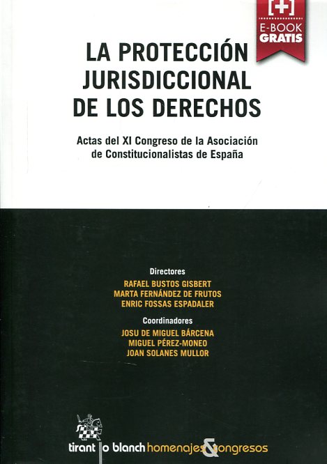 La protección jurisdiccional de los Derechos. 9788490861851