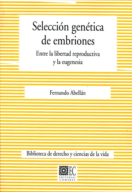 Selección genética de embriones. 9788498361759