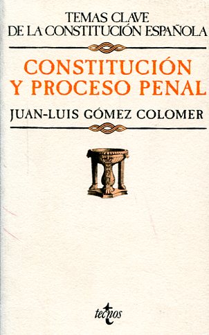 Constitución y proceso penal. 9788430928613