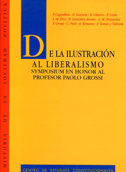De la Ilustración al Liberalismo. 9788425909801