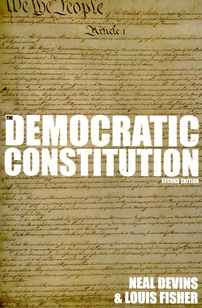 Democratic constitution. 9780199916542