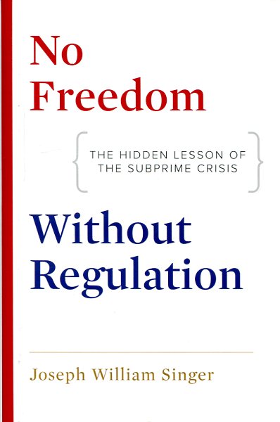 No freedom without regulation. 9780300211672