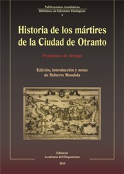 Historia de los mártires de la ciudad de Otranto. 9788416187188
