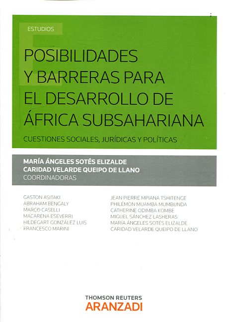 Posibilidades y barreras para el desarrollo de África subsahariana. 9788490985922