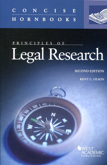 Principles of legal research. 9780314286642