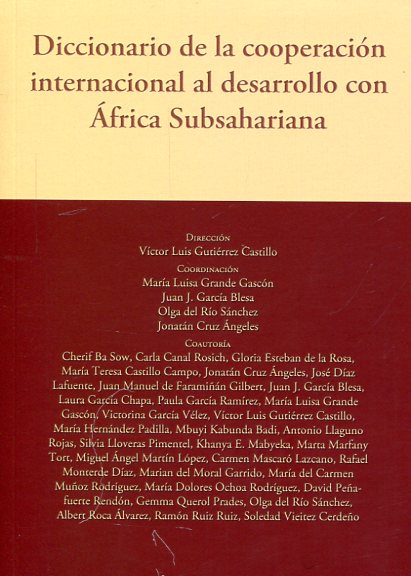 Diccionario de la cooperación internacional al desarrollo con África Subsahariana