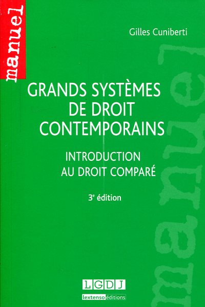 Grands systèmes de Droit contemporains. 9782275038575