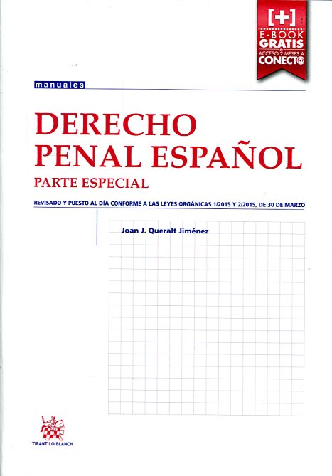 Derecho penal español. 9788491190264
