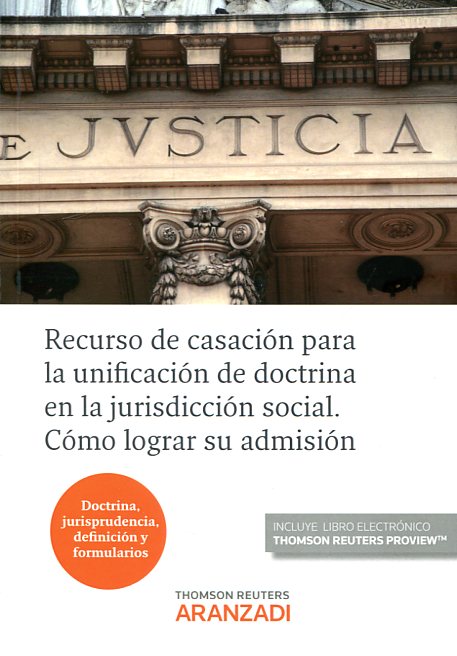 Recurso de casación para la unificación de doctrina en el jurisdicción social