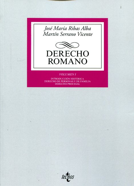 Derecho romano. 9788430967513