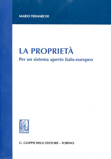 La propietà. 9788834865613