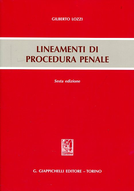 Lineamenti di procedura penale. 9788892100862