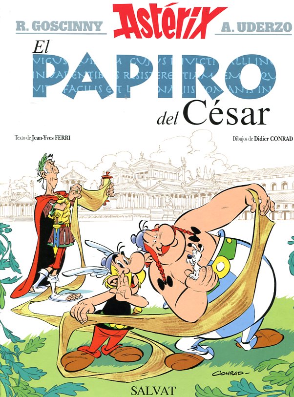 Asterix y el papiro del César. 9788469604687