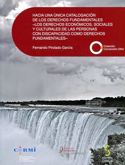 Hacia una única catalogación de los Derechos Fundamentales- los derechos económicos, sociales y culturales de las personas con discapacidad como Derechos Fundamentales-. 9788415305941