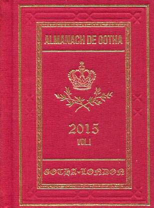Almanach de Gotha 2015. 9780957519879