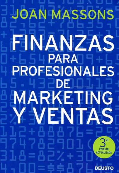 Finanzas para profesionales de marketing y ventas. 9788423422395