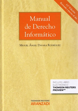 Manual de Derecho informático