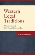 Western legal traditions. 9781760020293