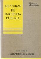 Lecturas de hacienda pública. 9788488123077