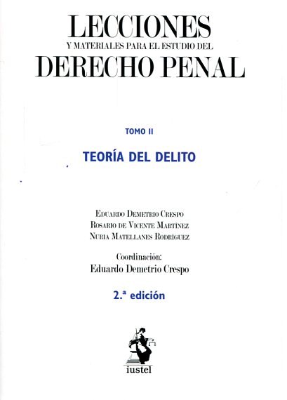Lecciones y materiales para el estudio del Derecho penal. 9788498902907