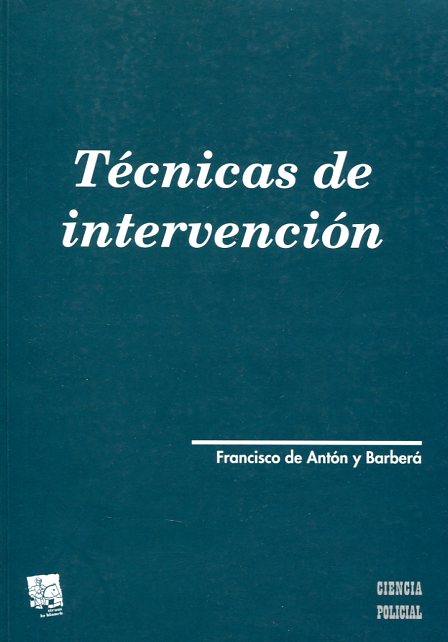 Técnicas de intervención. 9788498760743