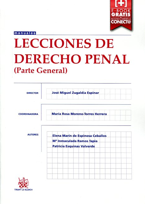 Lecciones de Dereho penal. 9788490865347