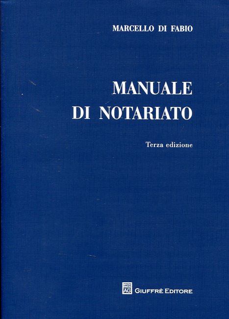 Manuale di notariato