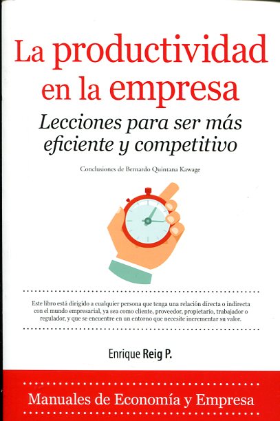La productividad en la empresa. 9788416100934