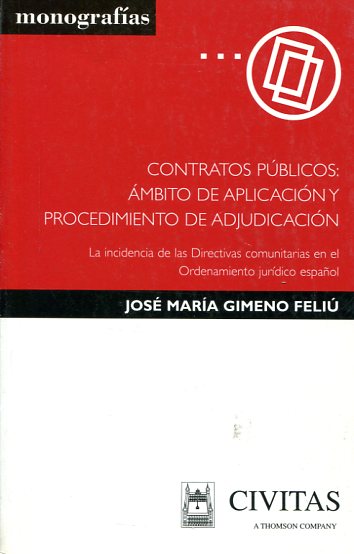 Contratos públicos. 9788447019380