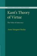 Kant's Theory of Virtue