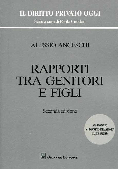 Rapporti tra genitori e figli. 9788814185533