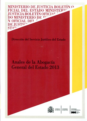 Anales de la Abogacía General del Estado 2013. 100965242