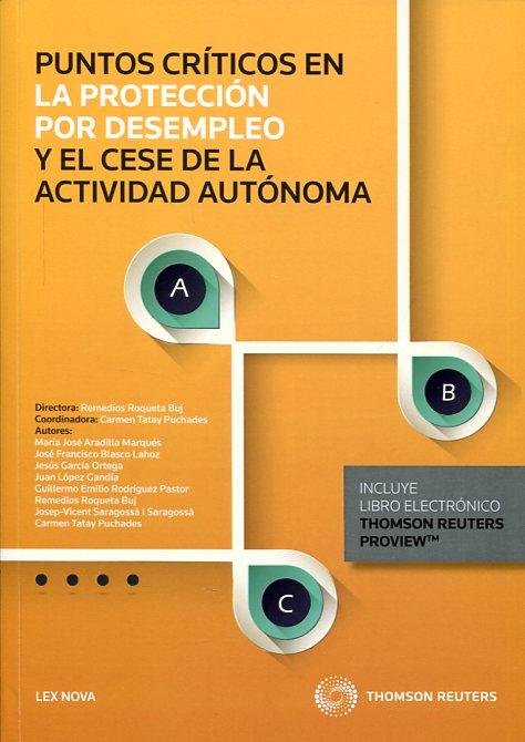 Puntos críticos en la protección por desempleo y el cese de la actividad autónoma. 9788498989649