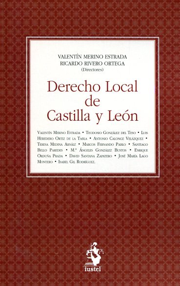 Derecho local de Castilla Y León. 9788498902662