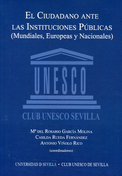 El ciudadano ante las instituciones públicas