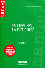 Entreprises en difficulté. 9782275039343