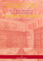Catálogo de impresos de los siglos XVI al XVIII de la Real Biblioteca del Monasterio de San Lorenzo de El Escorial