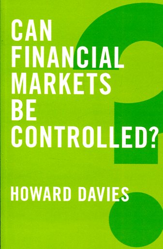 Can financial markets be controlled?. 9780745688312
