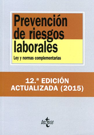 Prevención de riesgos laborales. 9788430955732