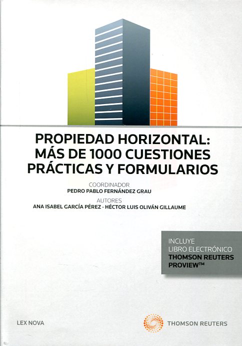 Propiedad horizontal. 9788490990032