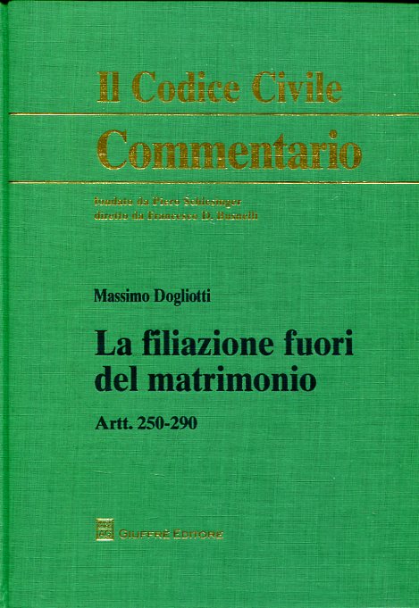 La filiazione fuori del matrimonio