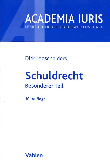 Schuldrecht. 9783800649082