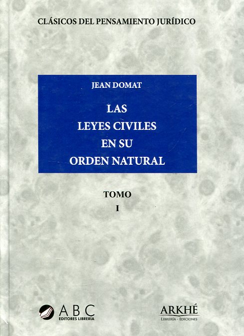 Las leyes civiles en su orden natural