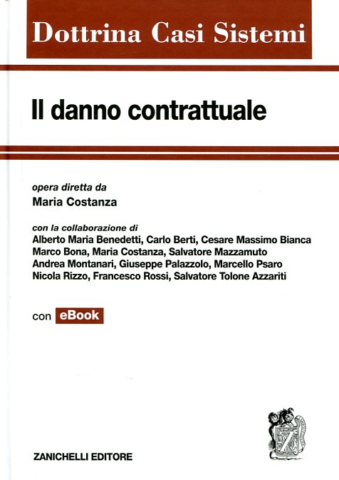 Il danno contrattuale. 9788808258700